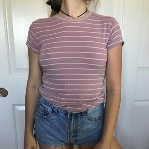 brandy melville striped top